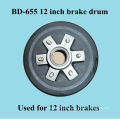 BD-655 brake drum for 12 inch brakes